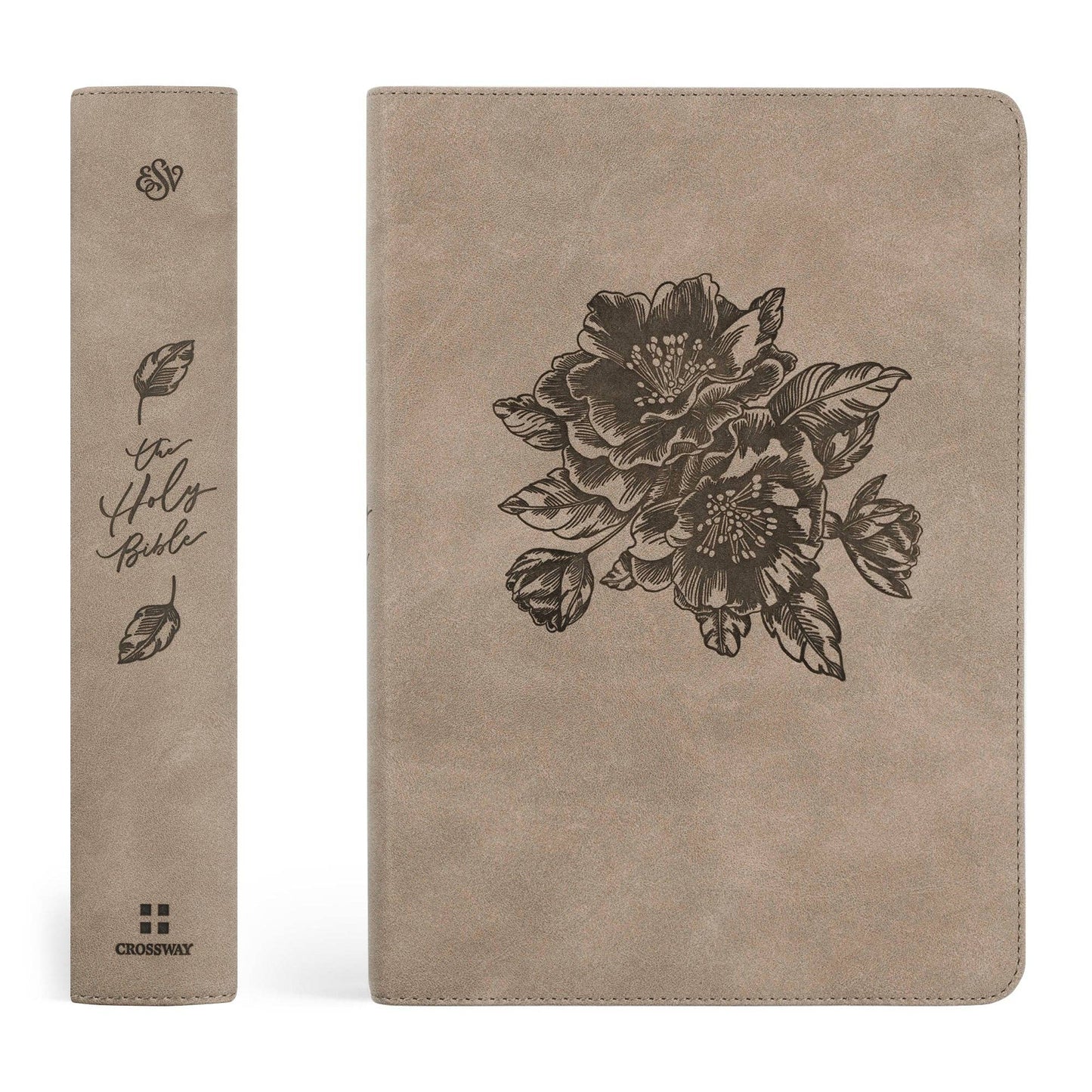 ESV Large Print Journaling Bible : Nara Theme