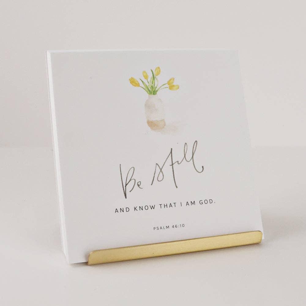 Brass Card Holder - Abide Home Shoppe