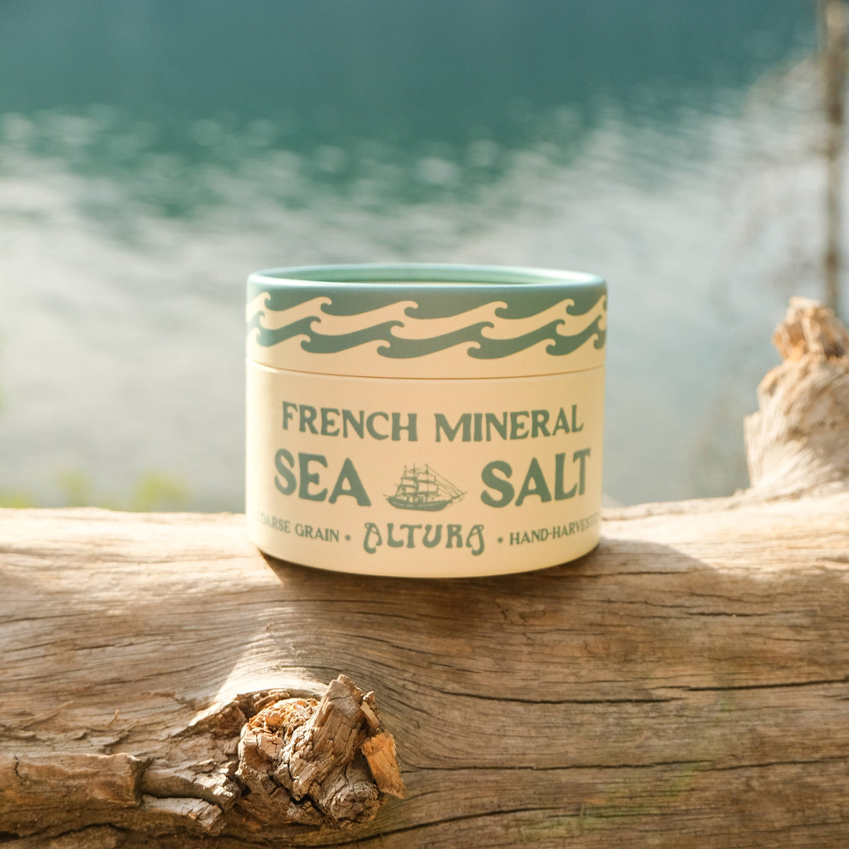 French Mineral Sea Salt - Coarse Grain - 4 oz | Altura