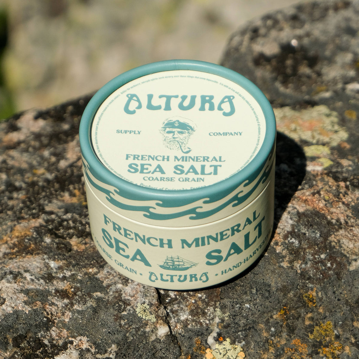French Mineral Sea Salt - Coarse Grain - 4 oz | Altura