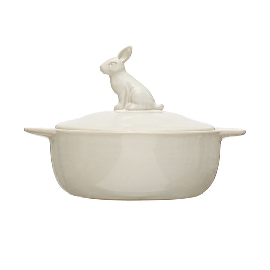 Bunny Stoneware Baker