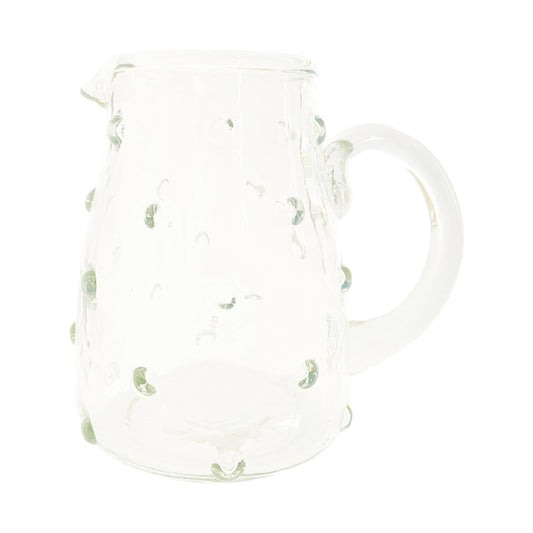 8 oz. Recycled Glass Hobnail Creamer