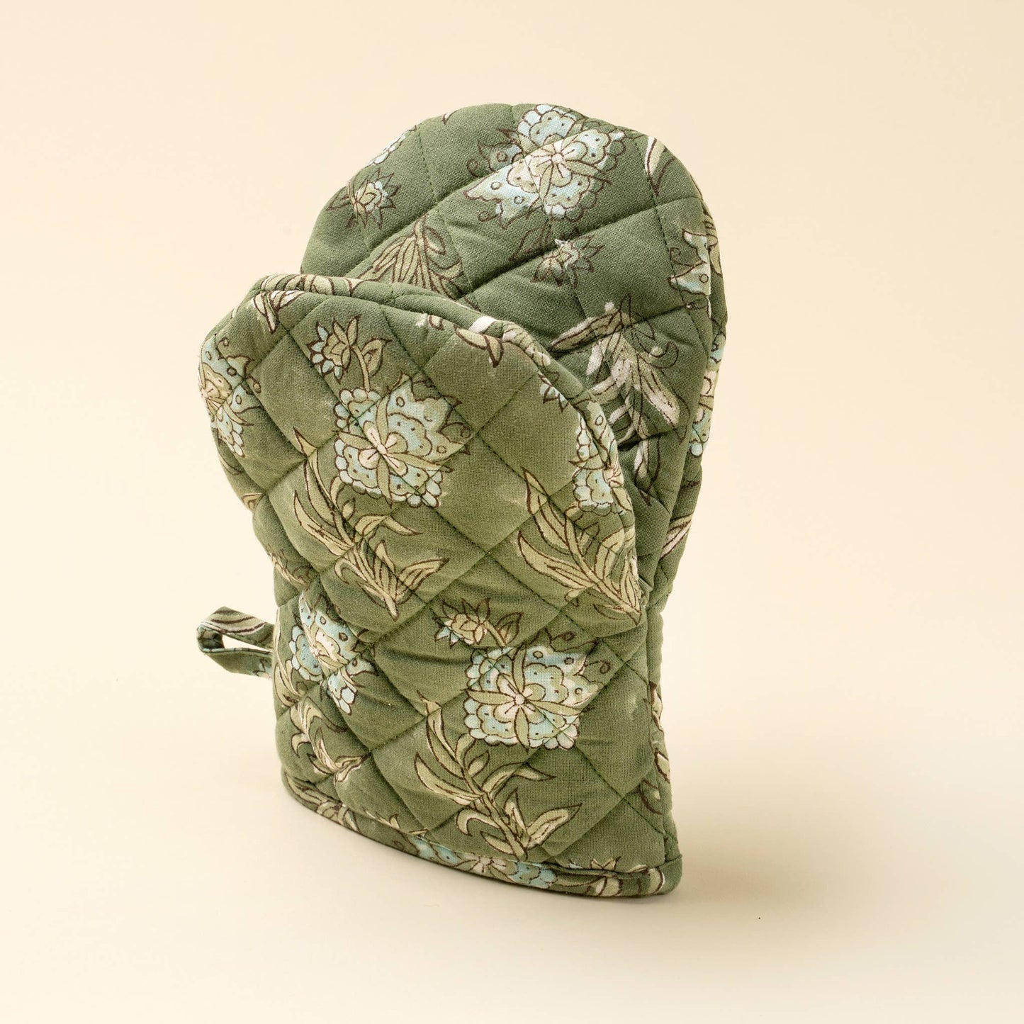 Elowen Block Print Oven Mitt