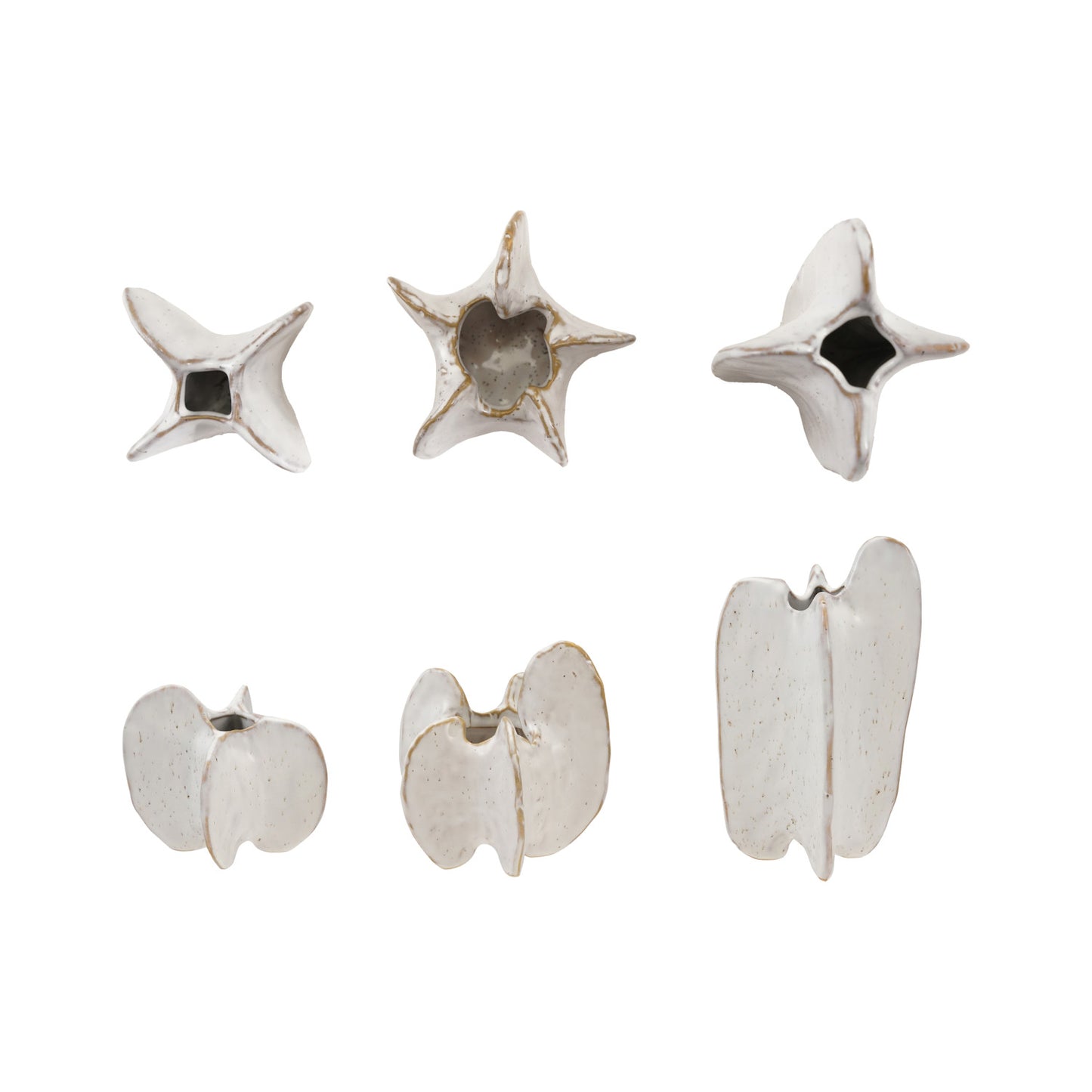 Stoneware Organic Shaped 3 Styles (Each One Will Vary)