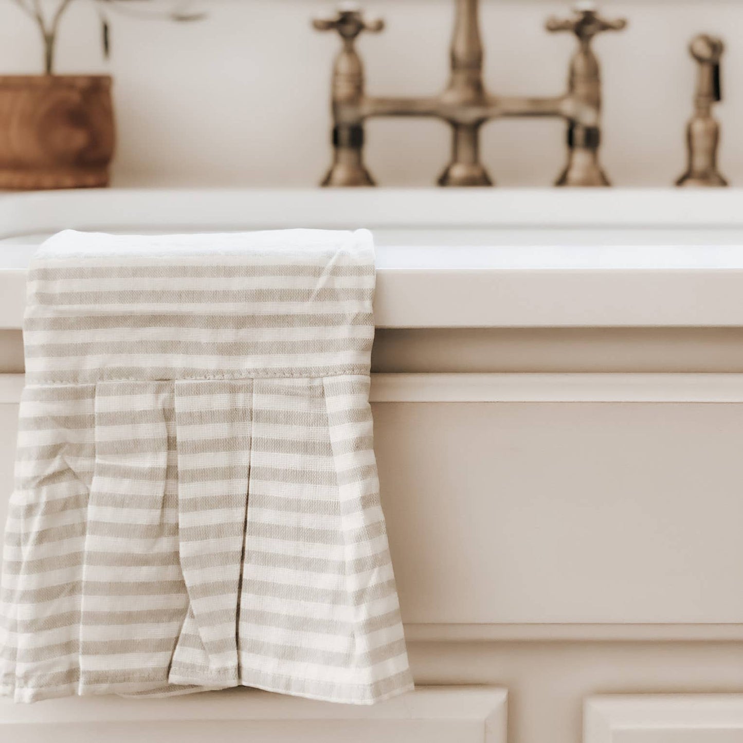 Chloe Striped Tea Towel