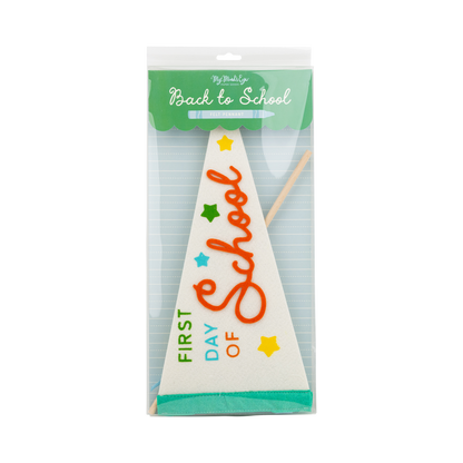 First Day Felt Pennant