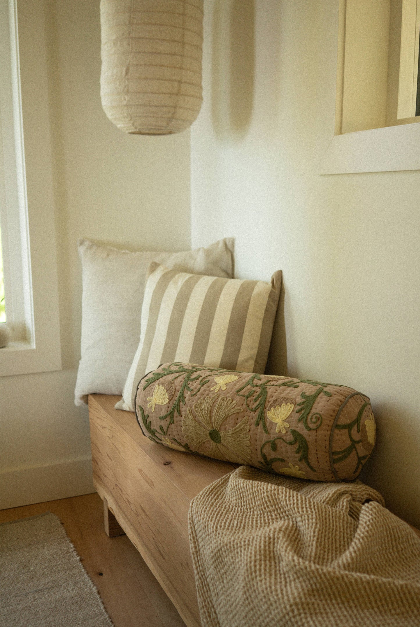 20x20 Sandy Stripe Pillow Cover