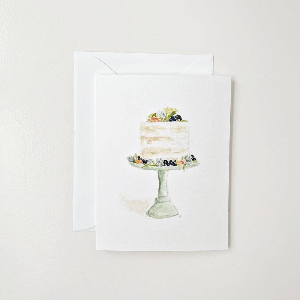 Cake Notecard - Abide Home Shoppe